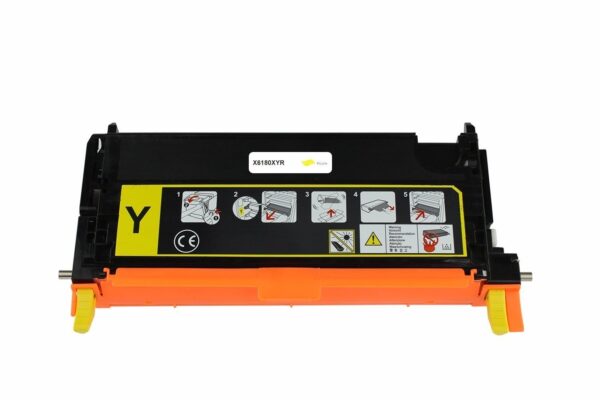 Xerox 113R00725 Toner Cartridge Geel - 6000 Pagina&apos;s voor Phaser 6180
