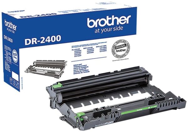 Brother drum, 12.000 pagina&apos;s, OEM DR-2400, zwart