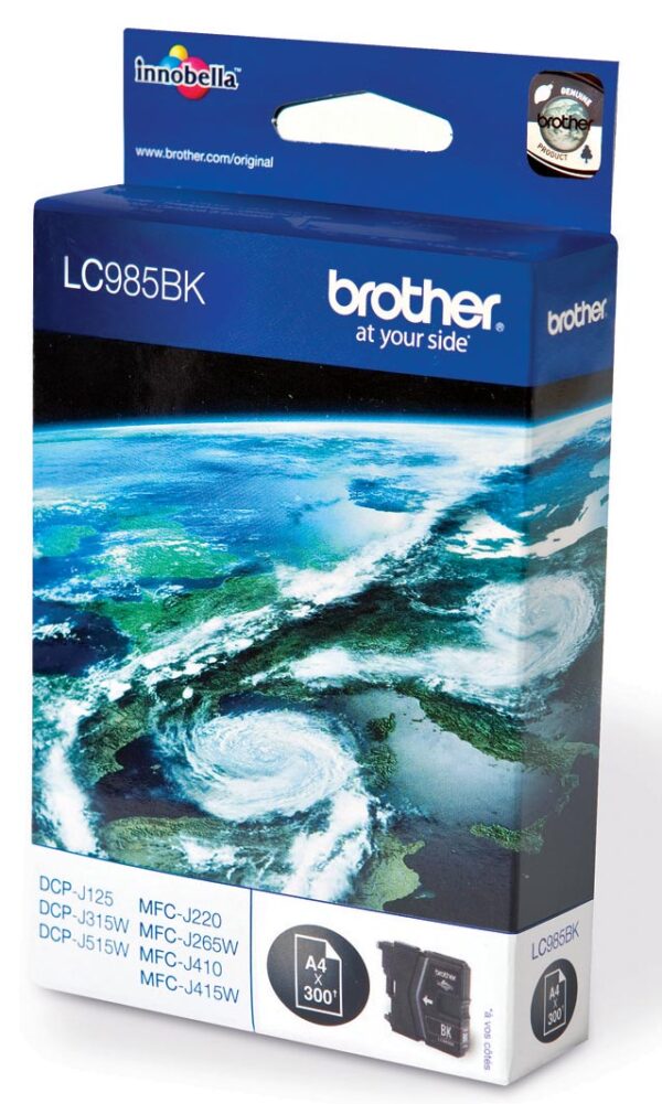 Brother inktcartridge, 300 pagina&apos;s, OEM LC-985BK, zwart