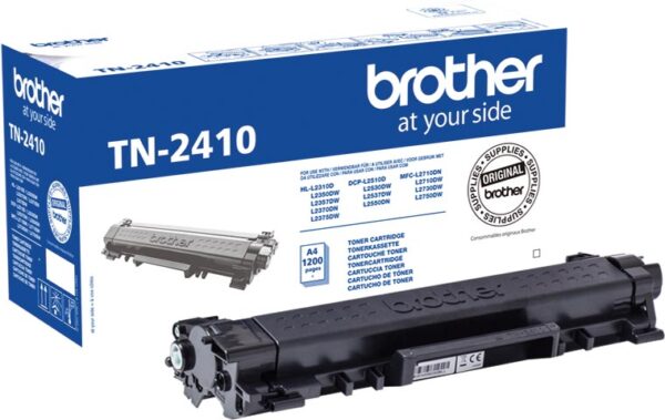 Brother toner, 1.400 pagina&apos;s, OEM TN-2410, zwart