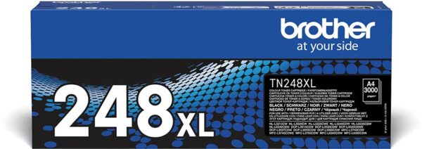 Brother toner, 3.000 pagina&apos;s, OEM TN-248XLBK, zwart