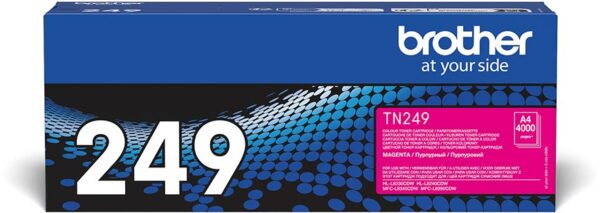 Brother toner, 4.000 pagina&apos;s, OEM TN-249M, magenta