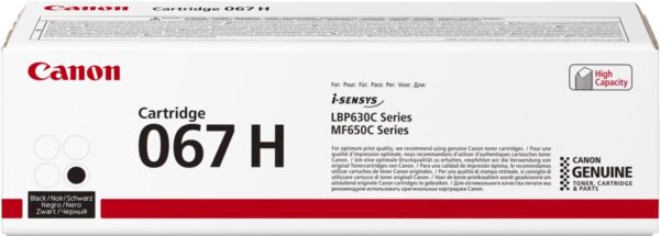 Canon toner 067H, 3.130 pagina&apos;s, OEM 5106C002, zwart