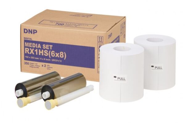 DNP papier dsrx1hs-6x8 2 rol � 350 st. 15x20 voor ds-rx1hs
