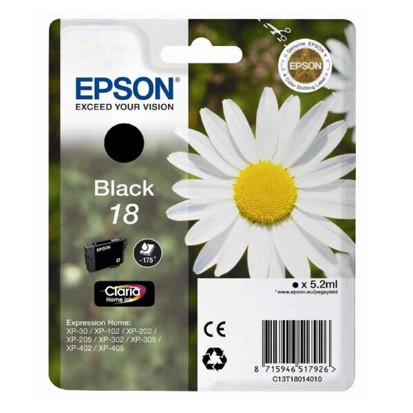 Epson 18 zwart
