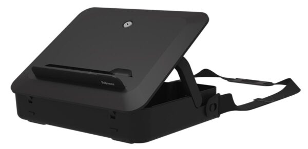 Fellowes Breyta laptoptas, met laptopstandaard, zwart