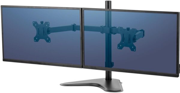 Fellowes Seasa monitorarm, vrijstaand, voor 2 schermen, horizontaal