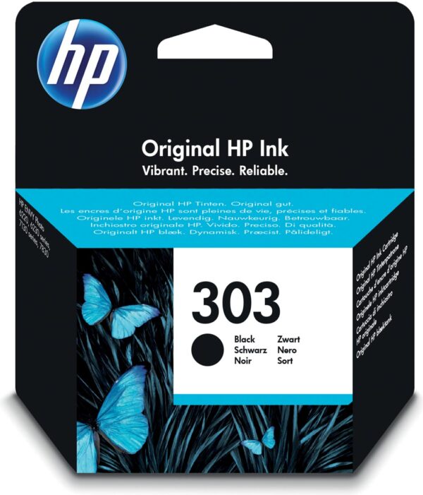 HP inktcartridge 303, 200 pagina&apos;s, OEM T6N02AE, zwart