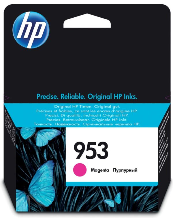 HP inktcartridge 953, 630 pagina's, OEM F6U13AE, magenta