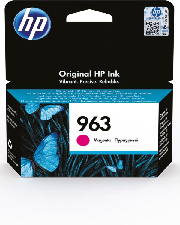 HP inktcartridge 963, 700 pagina's, OEM 3JA24AE, magenta
