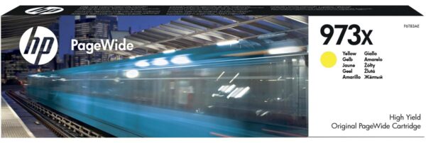 HP inktcartridge 973X, 7.000 pagina's, OEM F6T83AE, PageWide, geel