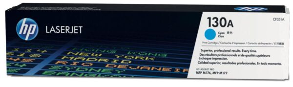 HP toner 130A, 1 000 pagina&apos;s, OEM CF351A, cyaan