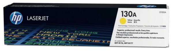 HP toner 130A, 1 000 pagina&apos;s, OEM CF352A, geel