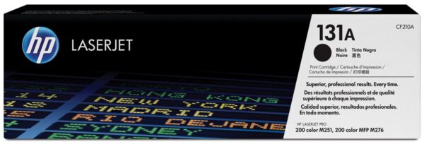 HP toner 131A, 1 600 pagina's, OEM CF210A, zwart