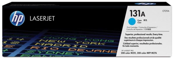 HP toner 131A, 1 800 pagina's, OEM CF211A, cyaan
