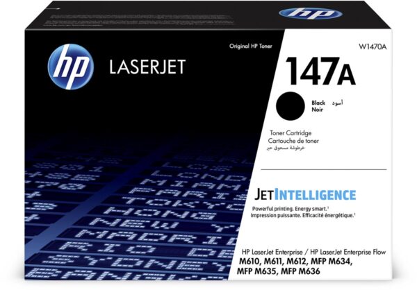 HP toner 147A, 10.500 pagina's, OEM W1470A, zwart