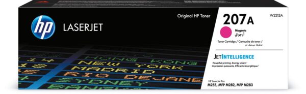 HP toner 207A, 1.250 pagina's, OEM W2213A, magenta