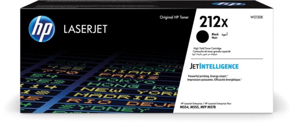 HP toner 212X, 13.000 pagina&apos;s, OEM W2120X, zwart