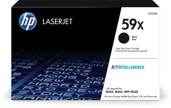 HP toner 59X, 10.000 pagina's, OEM CF259X, zwart