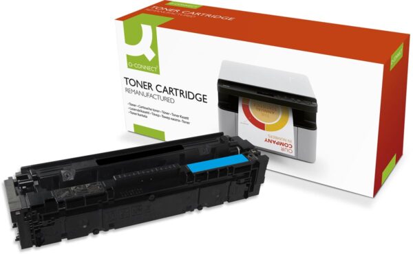 Q-CONNECT toner cyaan 1300 pagina&apos;s voor HP - OEM CF541A