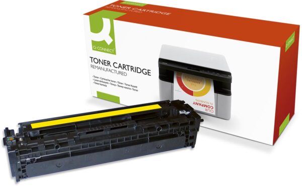 Q-CONNECT toner geel 1400 pagina's voor HP - OEM: CB542A