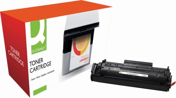 Q-CONNECT toner zwart 2000 pagina&apos;s voor HP - OEM: Q2612A