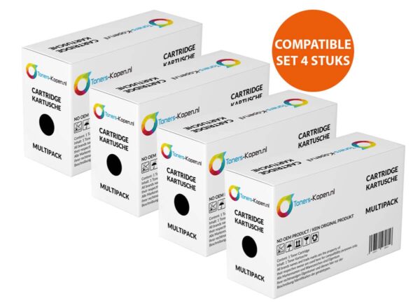Huismerk 4X Toner voor HP 55x Ce255x Laserjet P3010 patent vrij