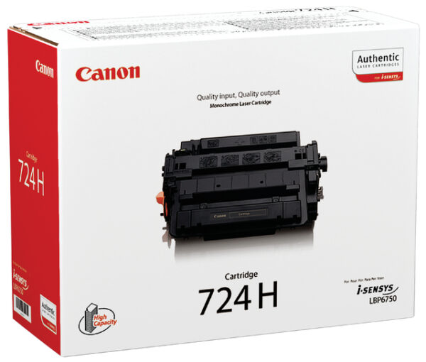 Tonercartridge Canon 724H zwart