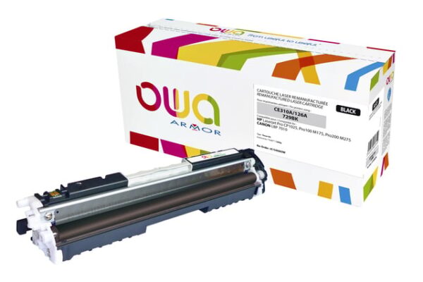 Tonercartridge OWA alternatief tbv HP CE310A zwart