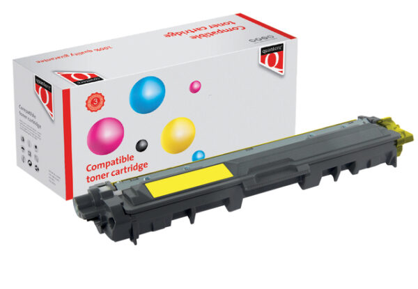 Tonercartridge Quantore alternatief tbv Brother TN-243 geel