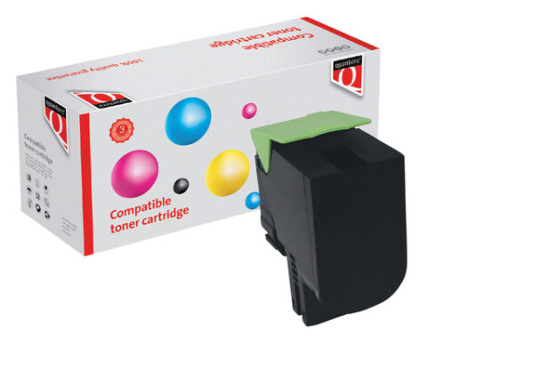 Tonercartridge Quantore alternatief tbv Lexmark 24B6011 zwart