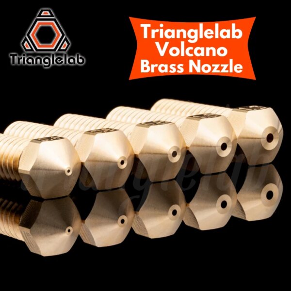 trianglelab T- Volcano Nozzle 1.75MM Large Flow High quality custom models for 3D printers hotend for E3D volcano hotend J-head