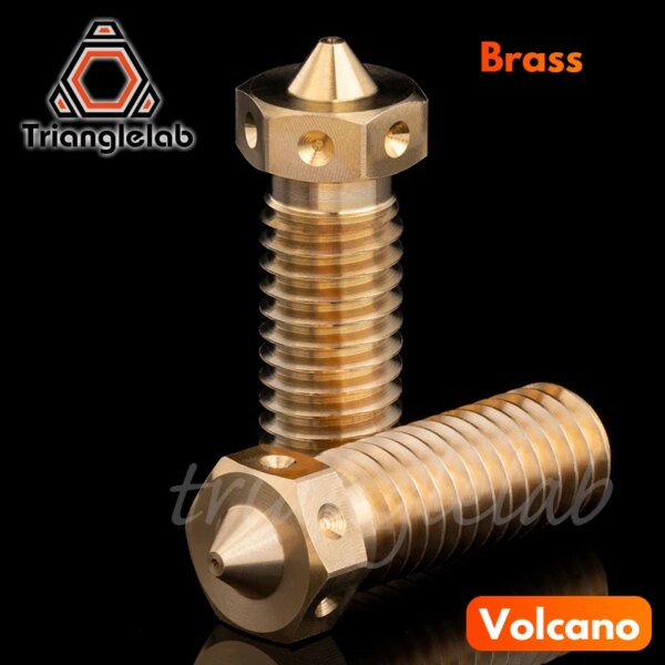 trianglelab Top quality V6 volcano Nozzle for 3D printers hotend 5pcs/lot volcano upgrade kit for E3D volcano hotend