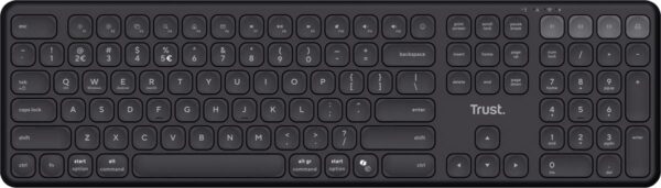 Trust Vaiya draadloos toetsenbord, multi-device, azerty