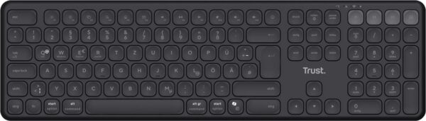 Trust Vaiya draadloos toetsenbord, multi-device, qwerty